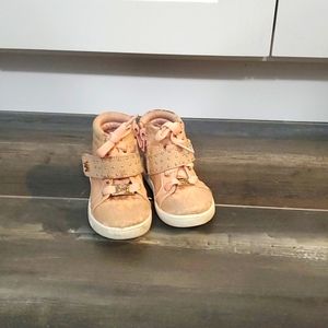 FREE with any purchase. Blush pink baby size 5 MK sneakers